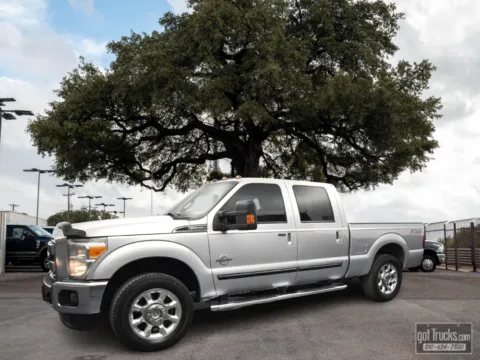 Silver 2015 Ford Super Duty F-250 SRW Lariat for sale in San Antonio, TX