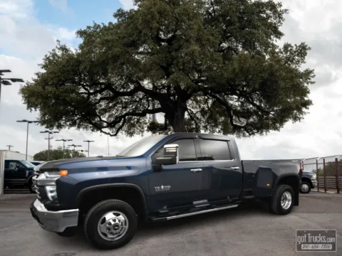 Blue 2022 Chevrolet Silverado 3500HD LTZ for sale in San Antonio, TX