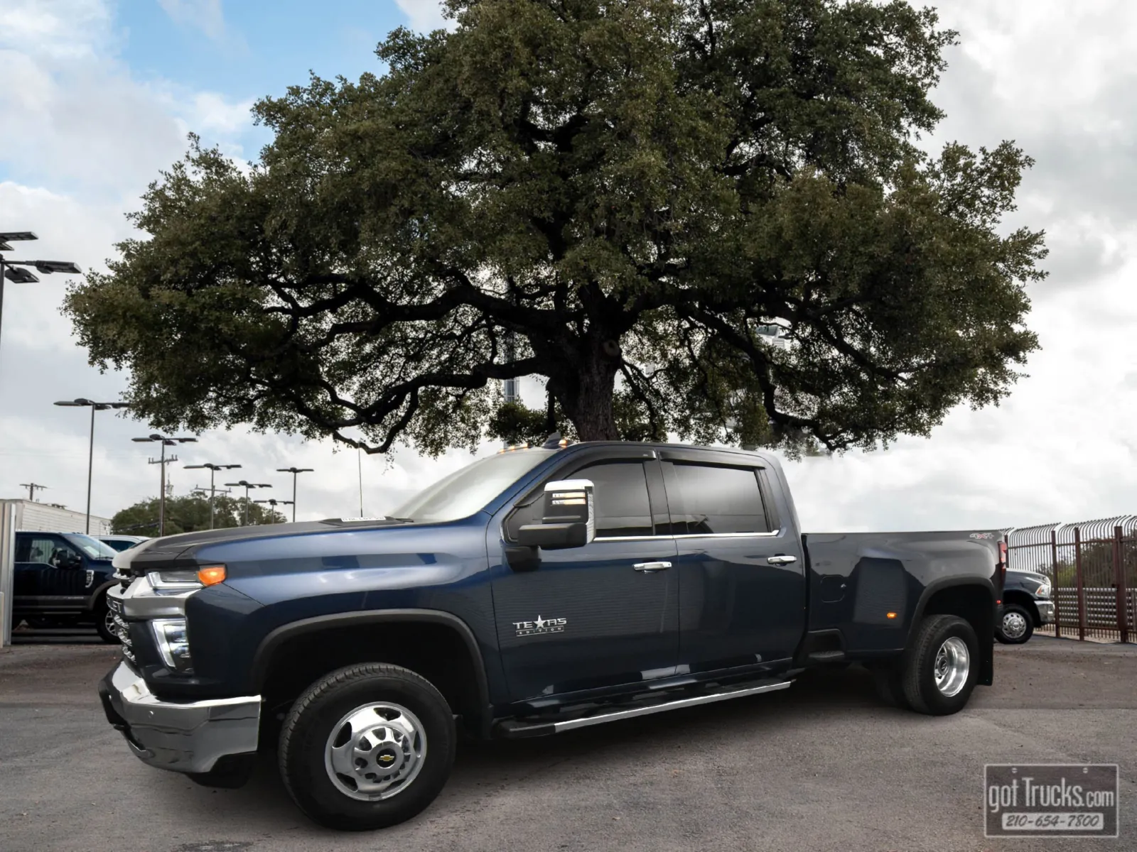 Blue 2022 Chevrolet Silverado 3500HD LTZ for sale in San Antonio, TX