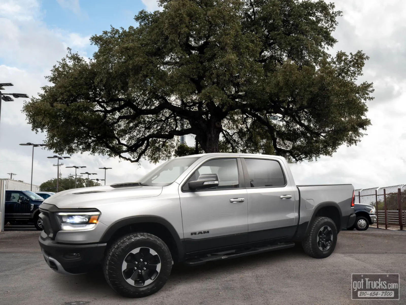 Silver 2019 Ram 1500 Rebel for sale in San Antonio, TX