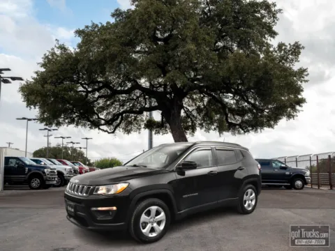 Black 2021 Jeep Compass Latitude for sale in San Antonio, TX