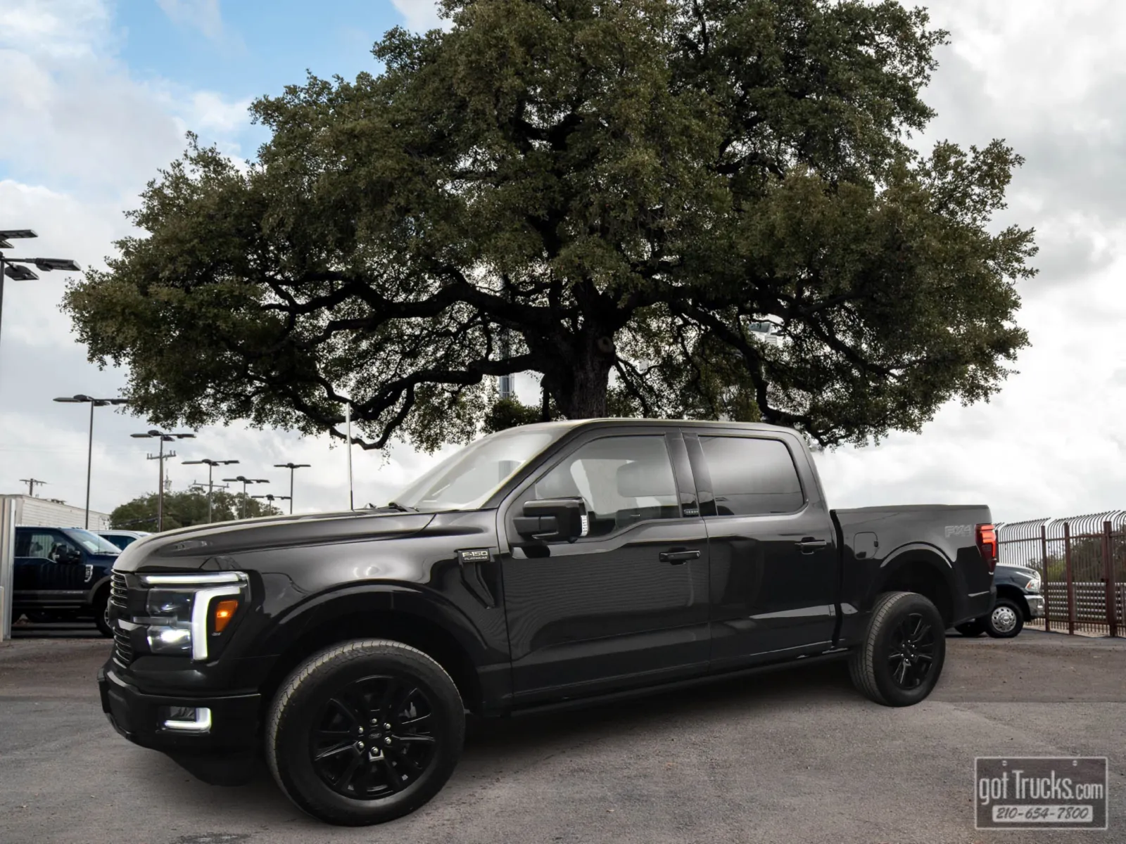 Black 2025 Ford F-150 Platinum for sale in San Antonio, TX