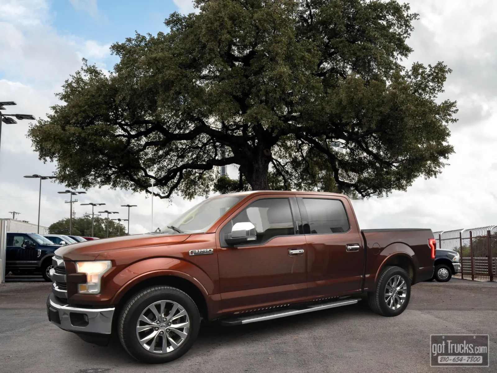 Brown 2015 Ford F-150 Lariat for sale in San Antonio, TX