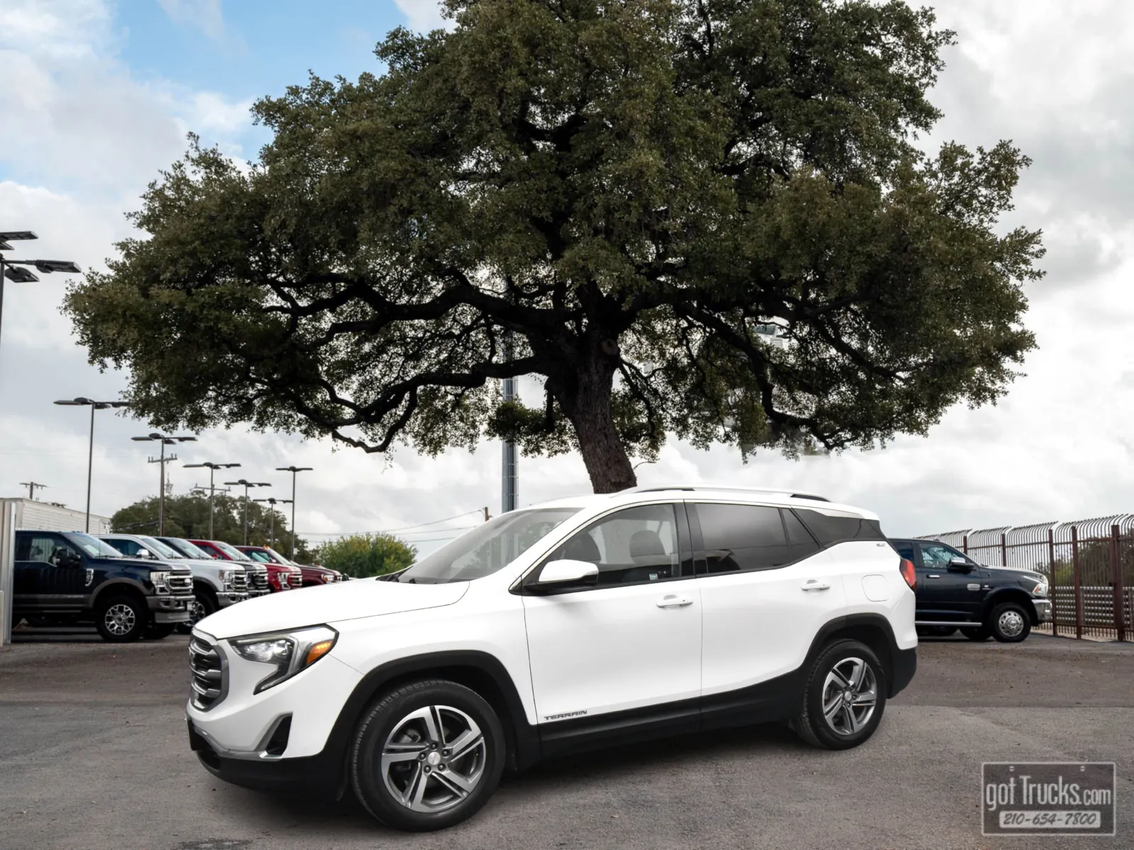 White 2020 GMC Terrain SLT for sale in San Antonio, TX