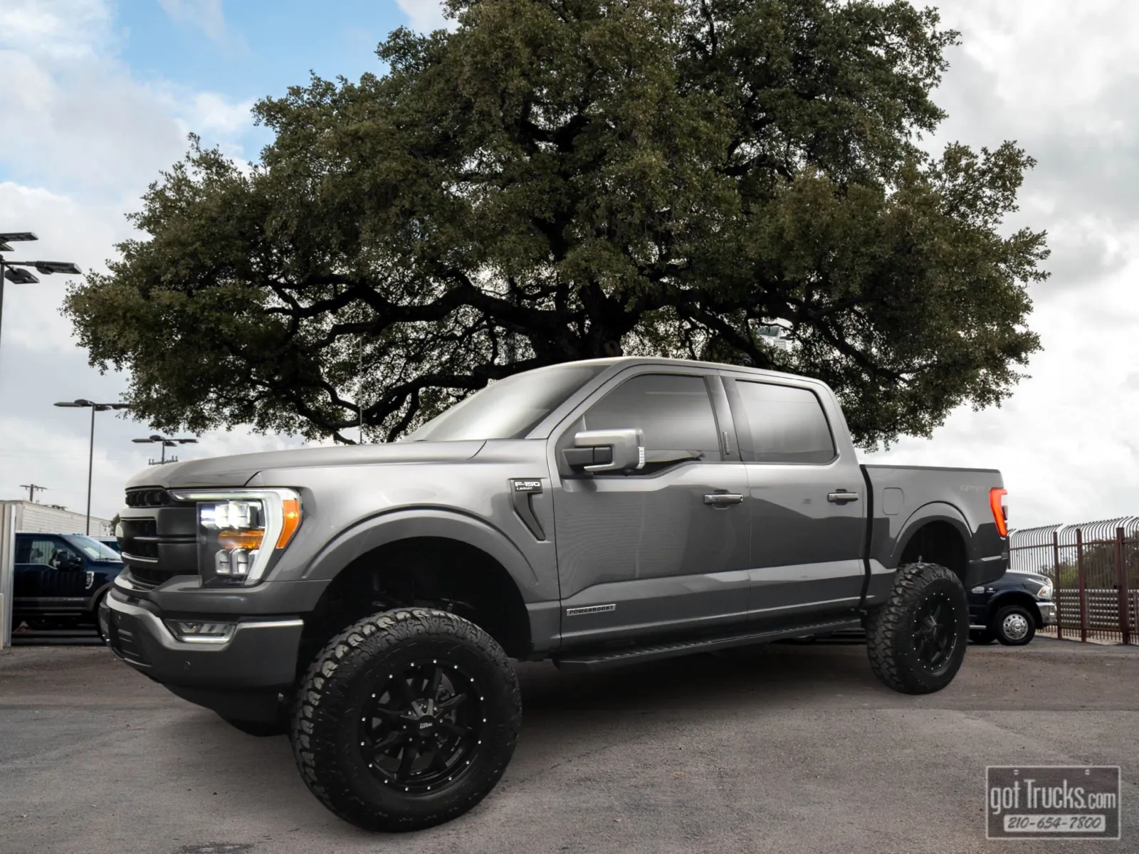 Gray 2022 Ford F-150 LARIAT for sale in San Antonio, TX