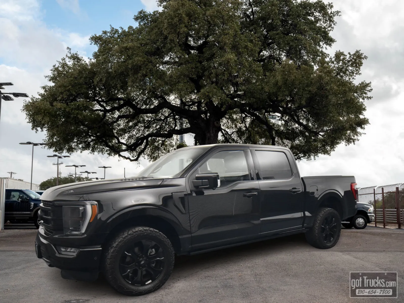 Black 2022 Ford F-150 Platinum for sale in San Antonio, TX