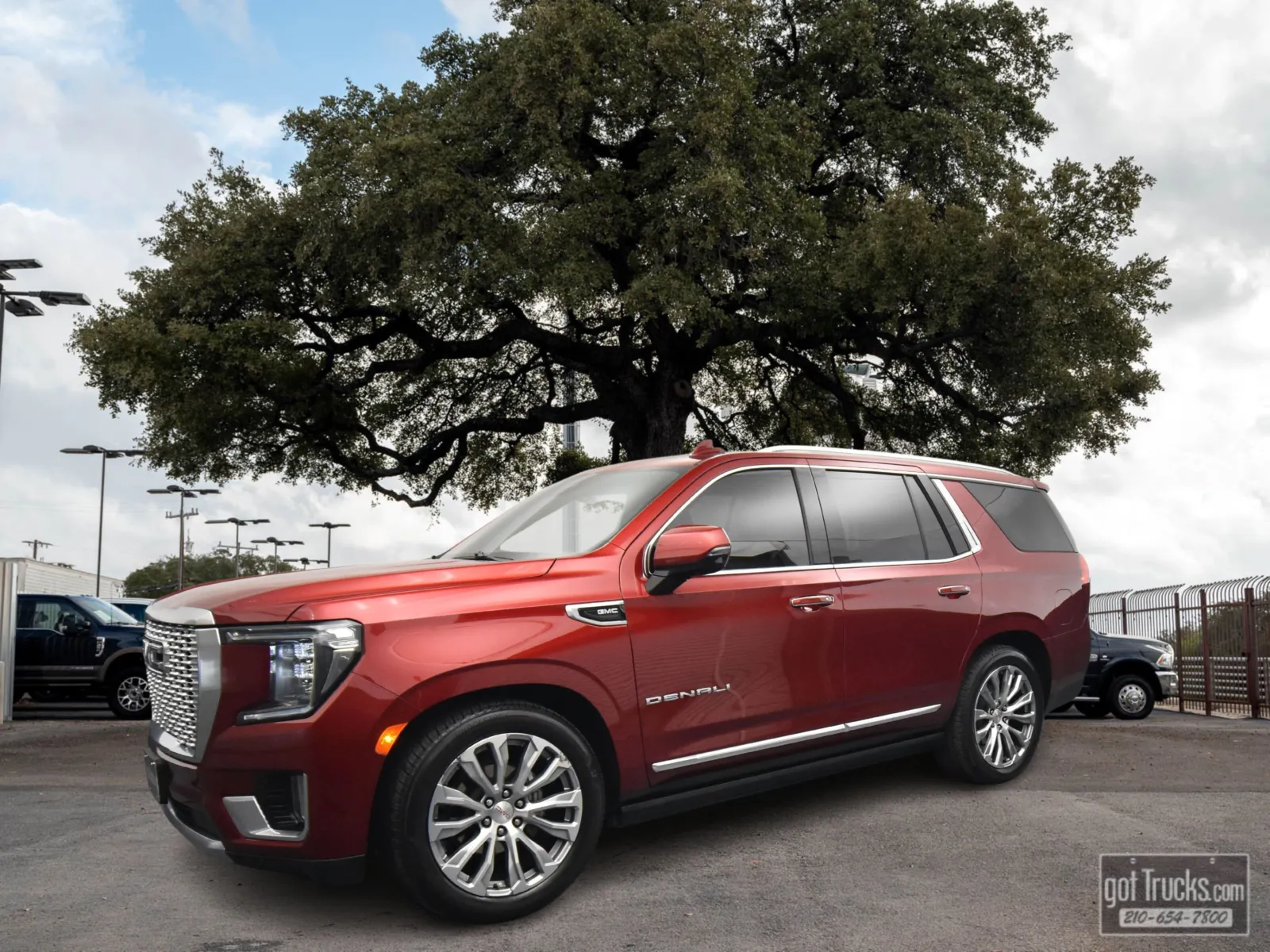 Red 2021 GMC Yukon Denali for sale in San Antonio, TX