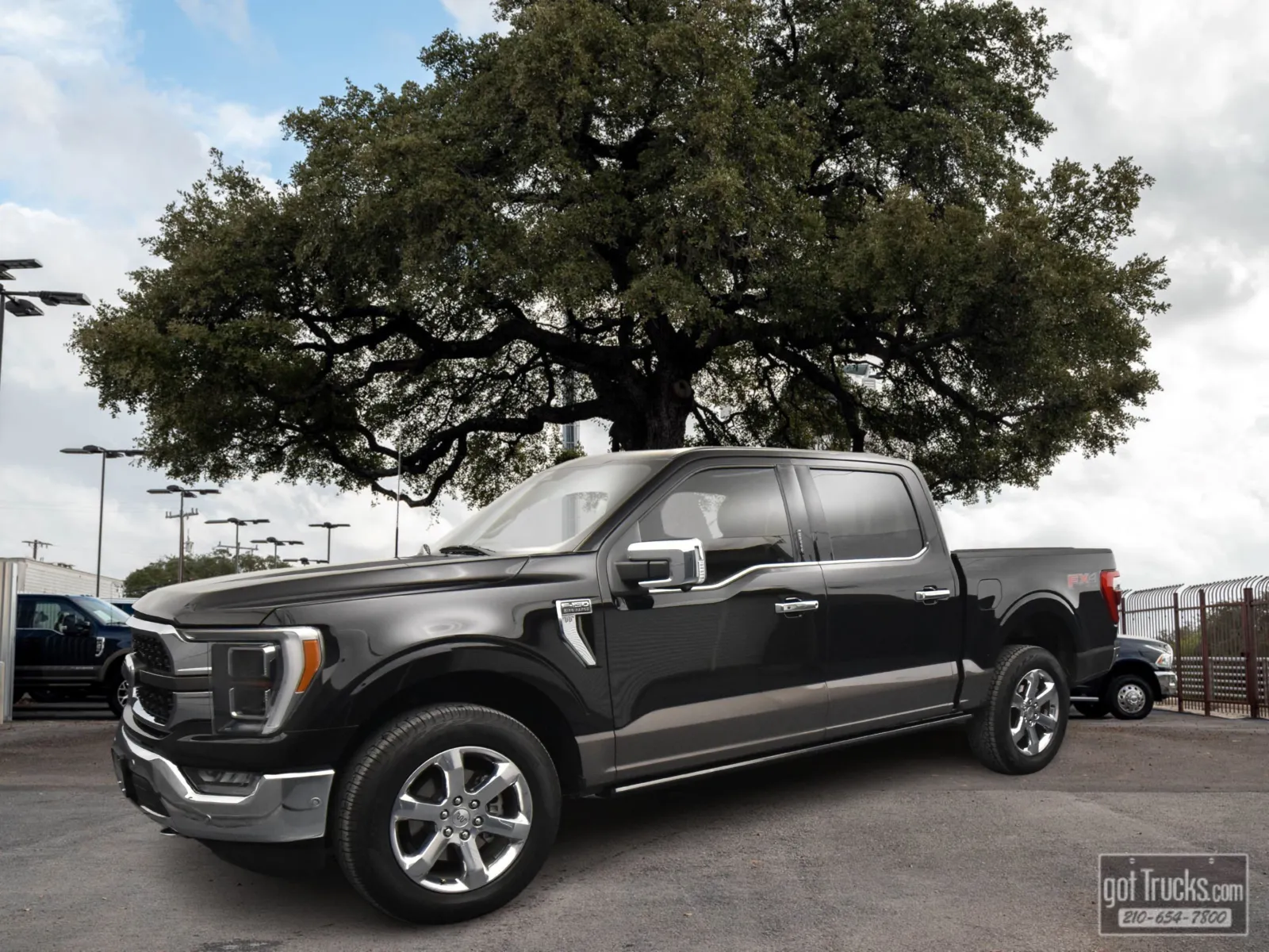 Black 2022 Ford F-150 King Ranch for sale in San Antonio, TX
