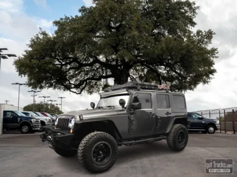 Gray 2016 Jeep Wrangler Unlimited Rubicon Hard Rock for sale in San Antonio, TX
