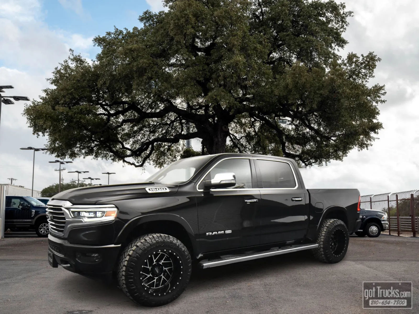 Black 2022 Ram 1500 Longhorn for sale in San Antonio, TX