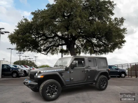Gray 2022 Jeep Wrangler 4xe Unlimited Rubicon for sale in San Antonio, TX