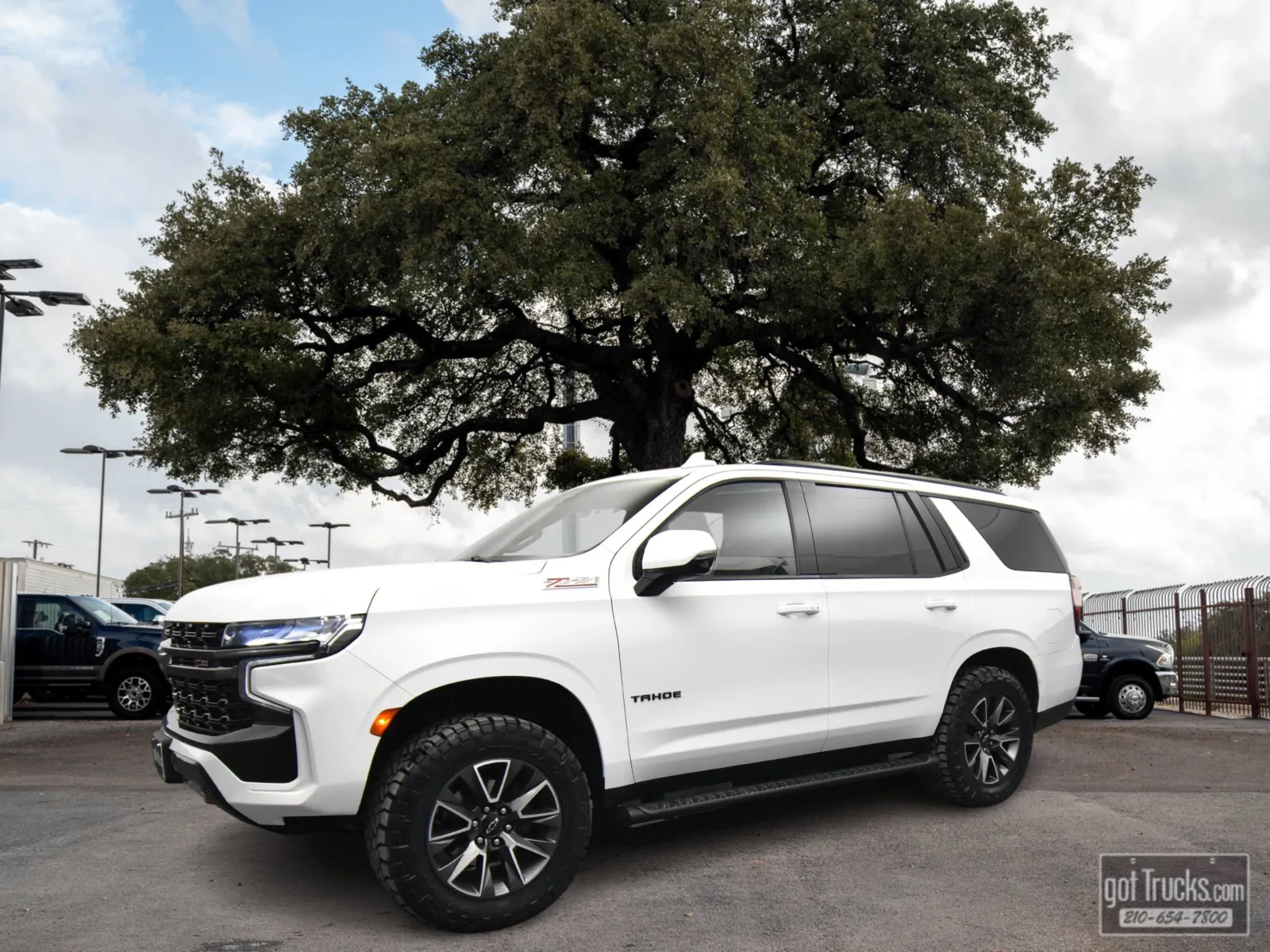 White 2021 Chevrolet Tahoe Z71 for sale in San Antonio, TX