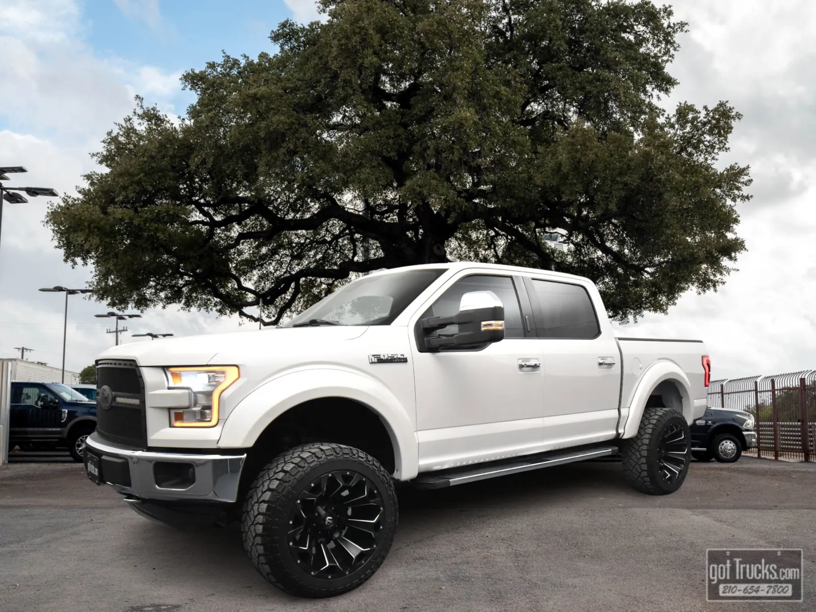 White 2016 Ford F-150 Lariat for sale in San Antonio, TX