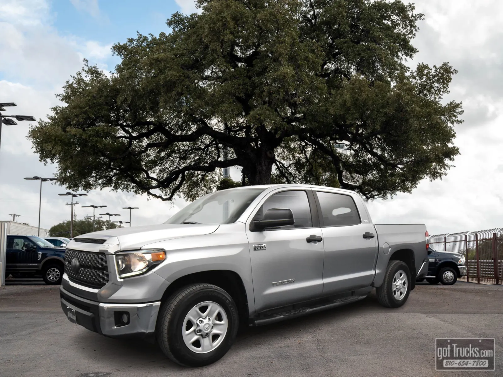 Silver 2020 Toyota Tundra SR5 for sale in San Antonio, TX