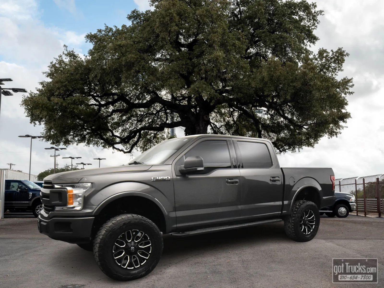 Gray 2018 Ford F-150 XLT for sale in San Antonio, TX