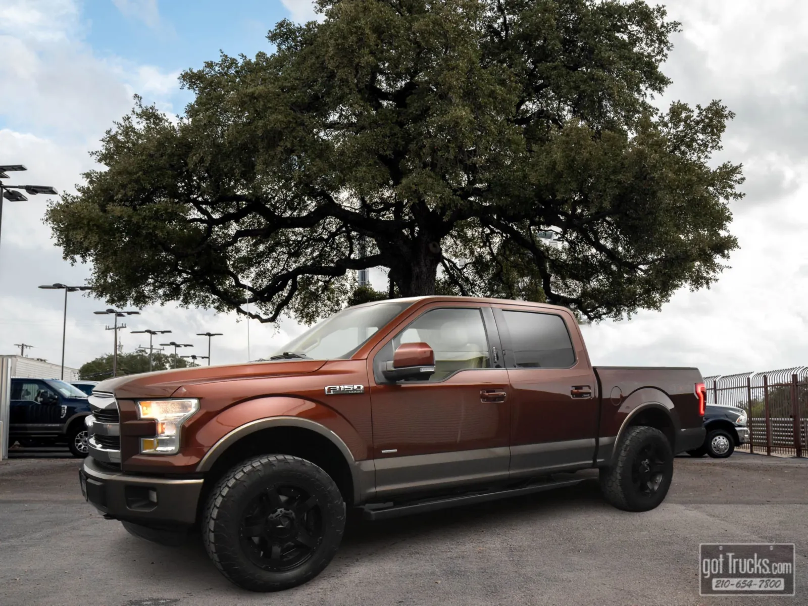 Brown 2016 Ford F-150 Lariat for sale in San Antonio, TX