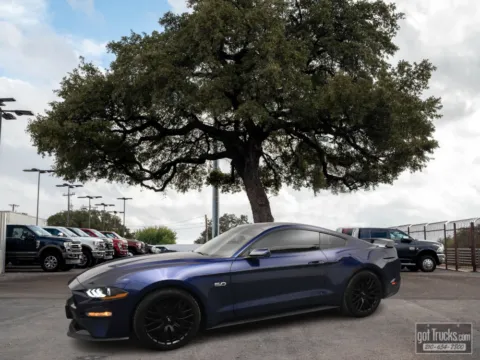 Blue 2019 Ford Mustang GT Premium for sale in San Antonio, TX