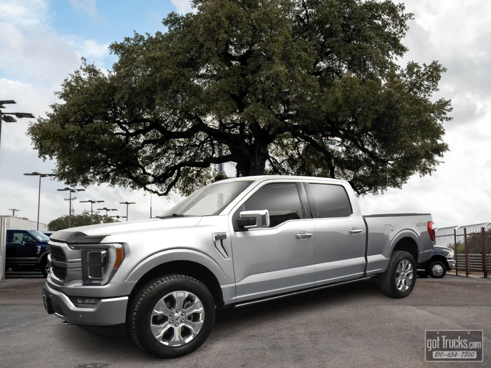 Silver 2023 Ford F-150 Platinum for sale in San Antonio, TX