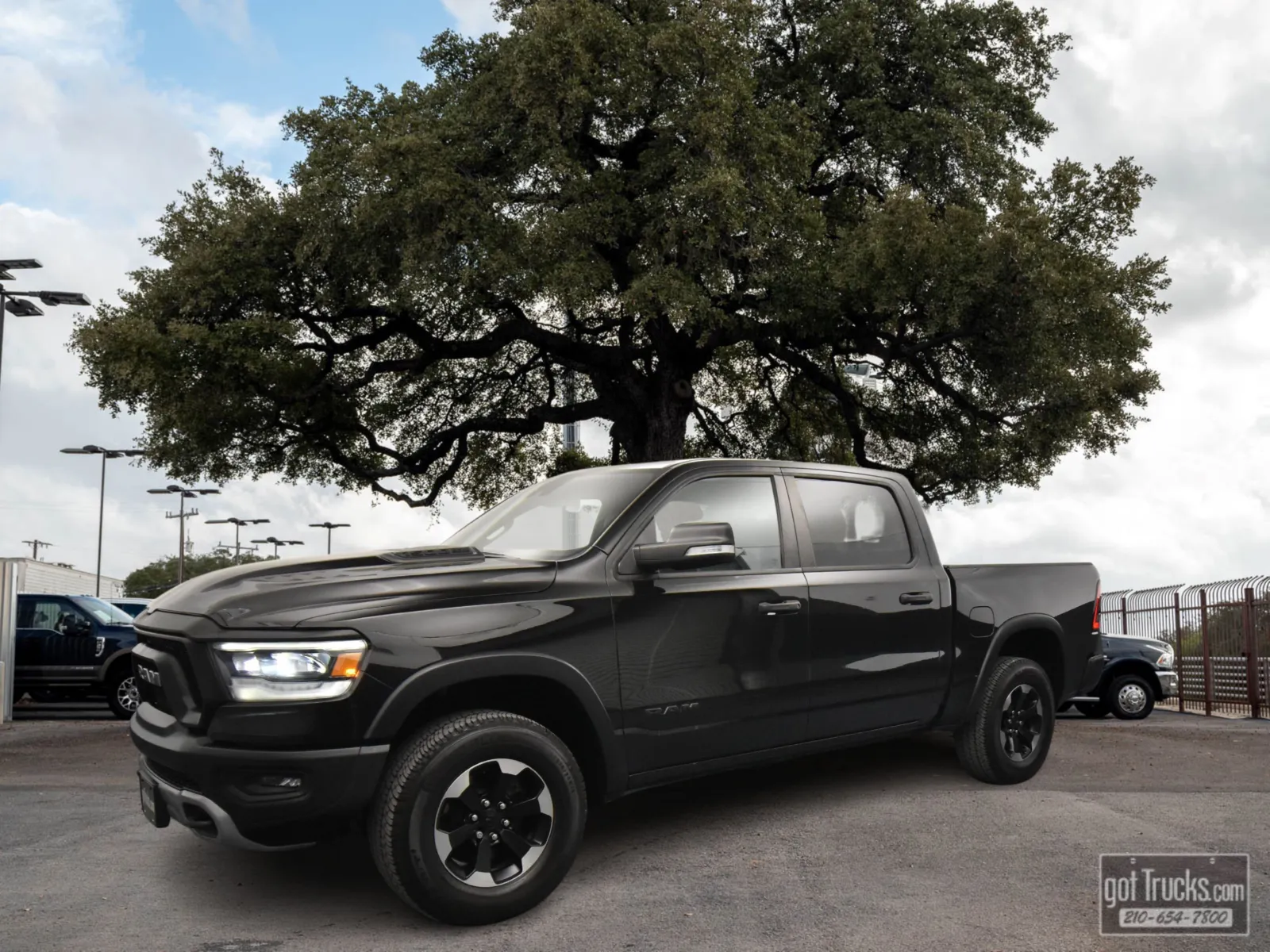 Black 2021 Ram 1500 Rebel for sale in San Antonio, TX