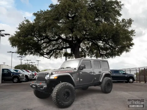 Gray 2018 Jeep Wrangler Unlimited Rubicon for sale in San Antonio, TX