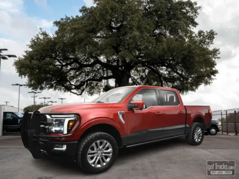 Red 2024 Ford F-150 King Ranch for sale in San Antonio, TX