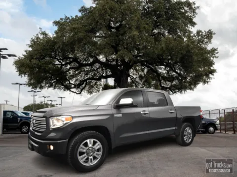 Gray 2016 Toyota Tundra Platinum for sale in San Antonio, TX