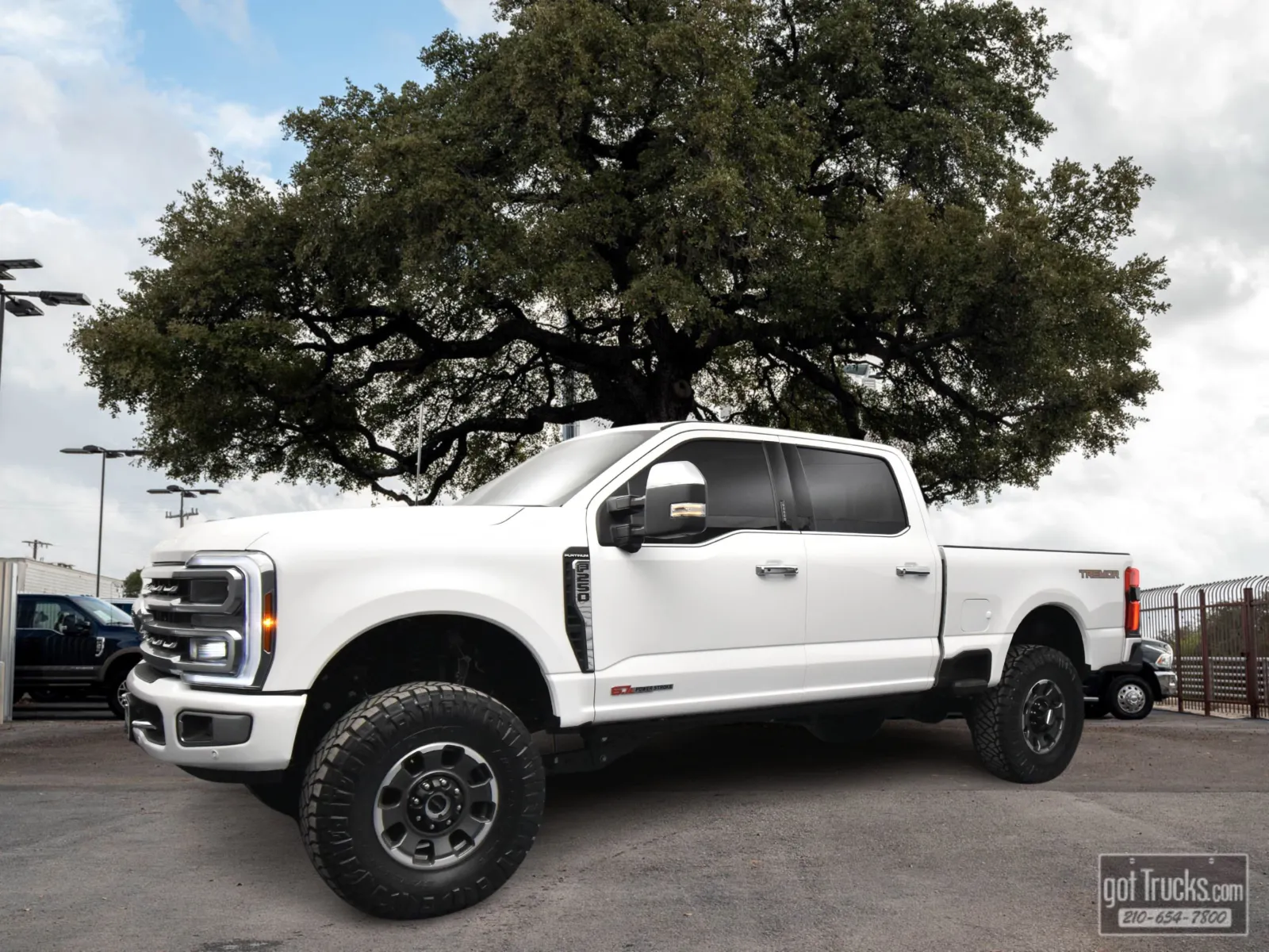 White 2024 Ford Super Duty F-250 SRW Platinum for sale in San Antonio, TX