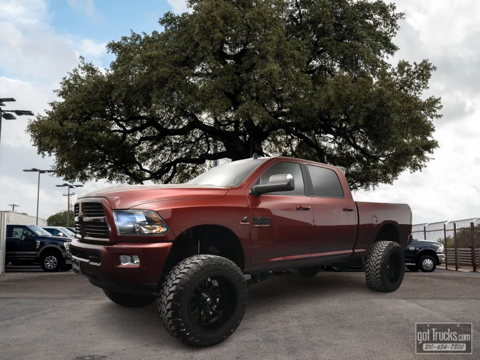 Red 2017 Ram 2500 Big Horn for sale in San Antonio, TX