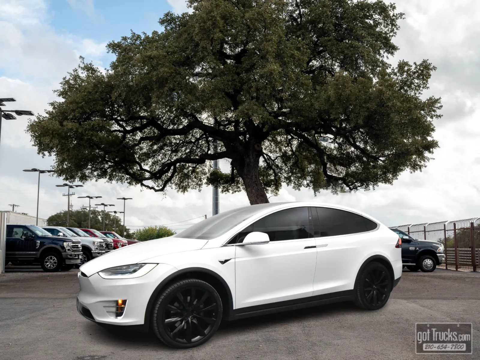 White 2021 Tesla Model X Long Range for sale in San Antonio, TX