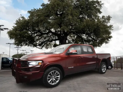 Red 2019 Ram 1500 Laramie for sale in San Antonio, TX