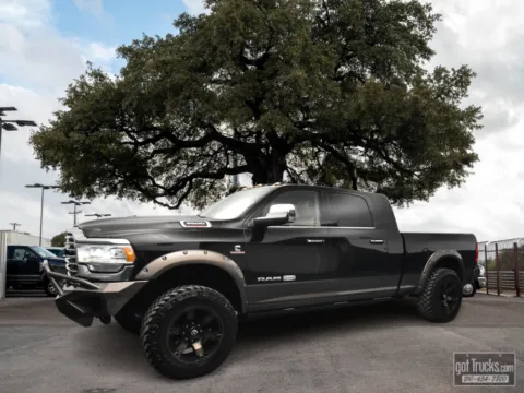 Black 2020 Ram 3500 Longhorn for sale in San Antonio, TX