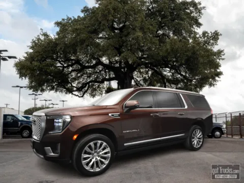 Red 2022 GMC Yukon XL Denali for sale in San Antonio, TX
