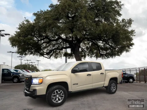 Beige 2022 GMC Canyon 4WD AT4 w/Leather for sale in San Antonio, TX