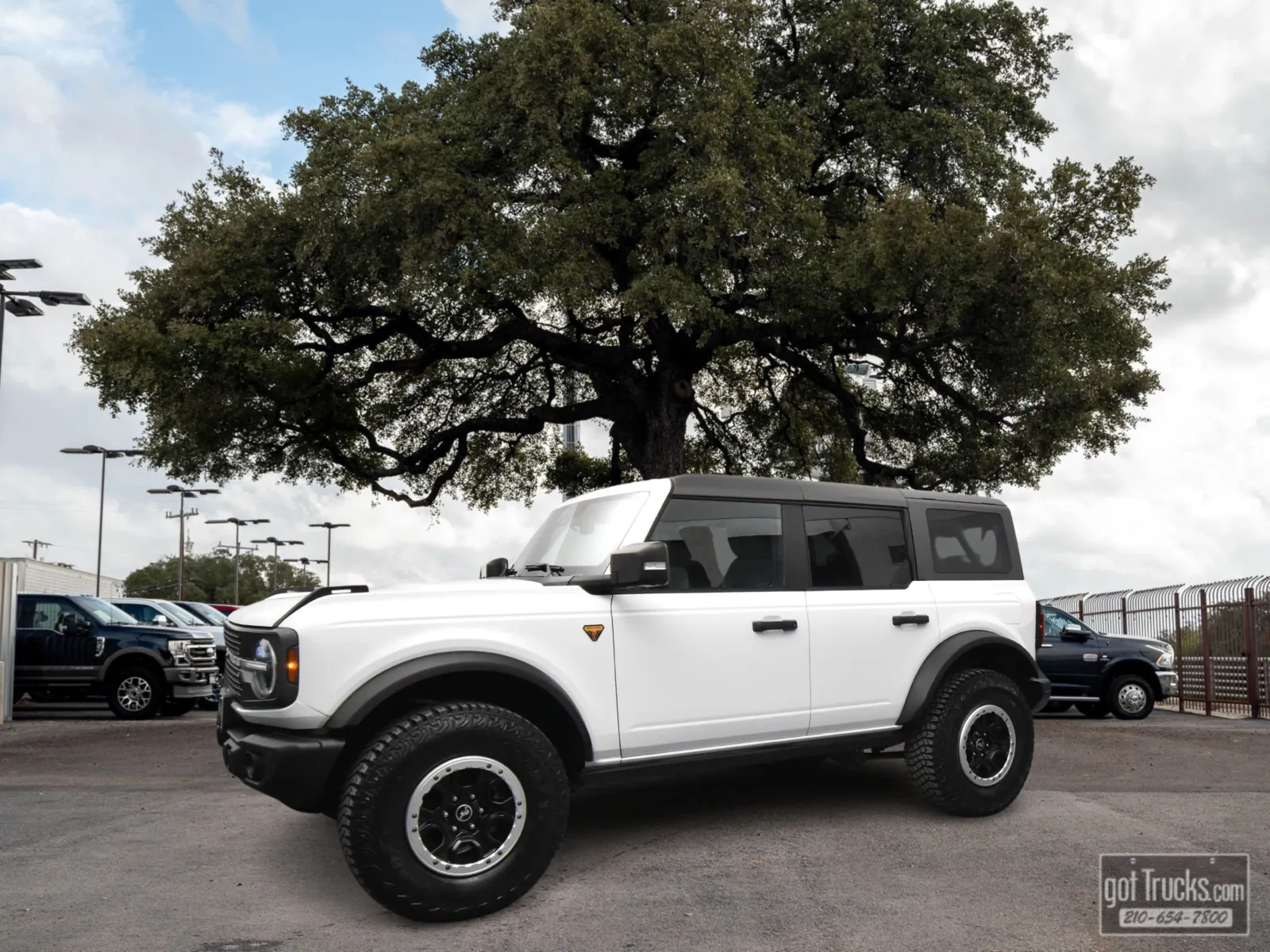 White 2022 Ford Bronco Badlands for sale in San Antonio, TX
