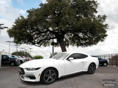 White 2025 Ford Mustang EcoBoost Premium for sale in San Antonio, TX