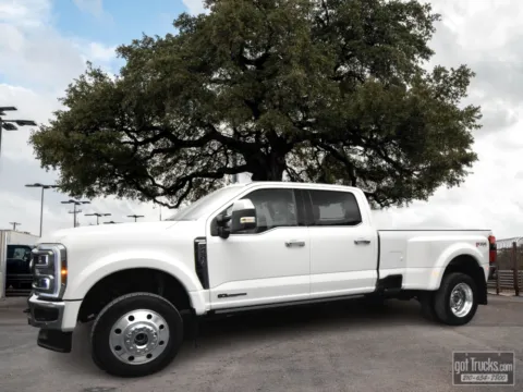 White 2025 Ford Super Duty F-450 DRW King Ranch for sale in San Antonio, TX