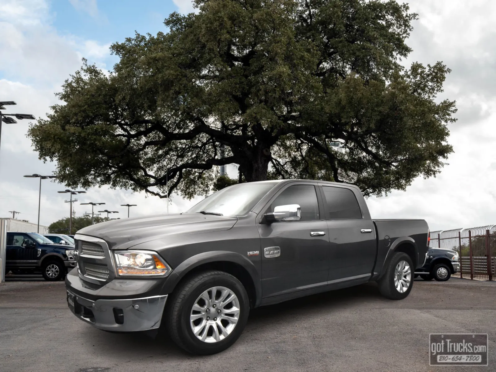 Gray 2016 Ram 1500 Longhorn for sale in San Antonio, TX