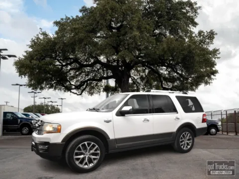 White 2016 Ford Expedition King Ranch for sale in San Antonio, TX