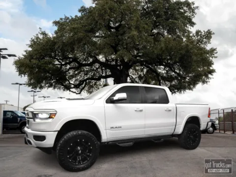 White 2019 Ram 1500 Laramie for sale in San Antonio, TX