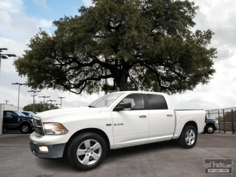 White 2009 Dodge Ram 1500 SLT for sale in San Antonio, TX