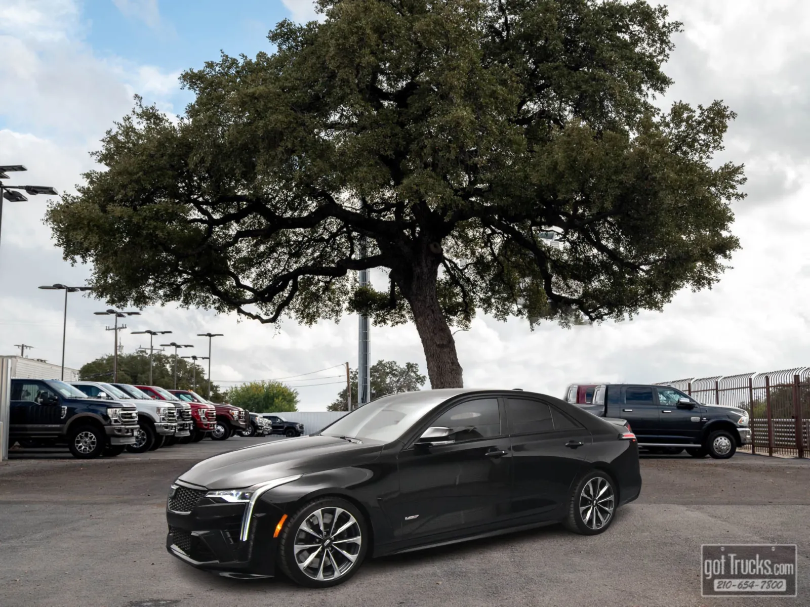 Black 2022 Cadillac CT4-V Blackwing for sale in San Antonio, TX