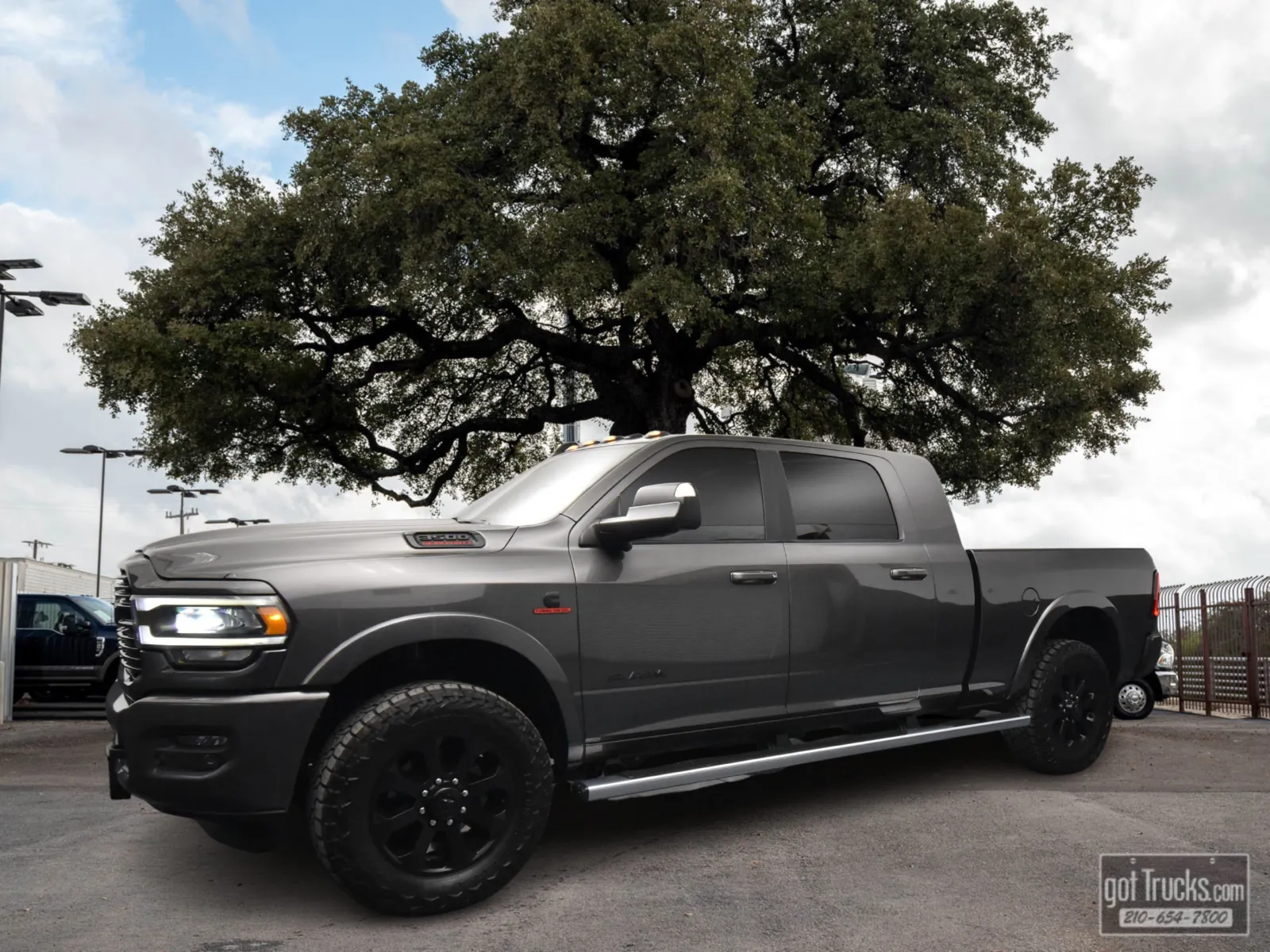 Gray 2020 Ram 3500 Laramie for sale in San Antonio, TX