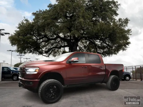 Red 2022 Ram 1500 Laramie for sale in San Antonio, TX