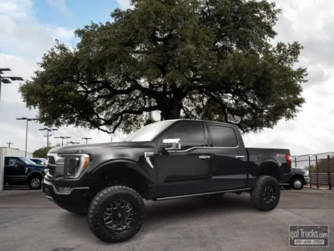 Black 2022 Ford F-150 Platinum for sale in San Antonio, TX