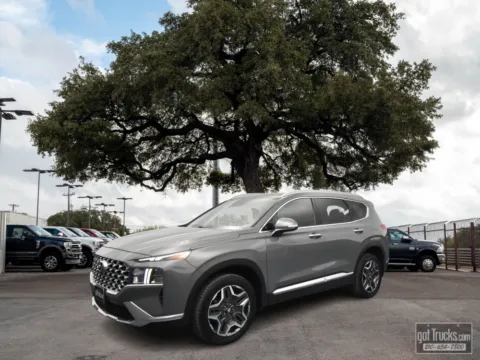 Gray 2023 Hyundai Santa Fe Hybrid SEL Premium for sale in San Antonio, TX