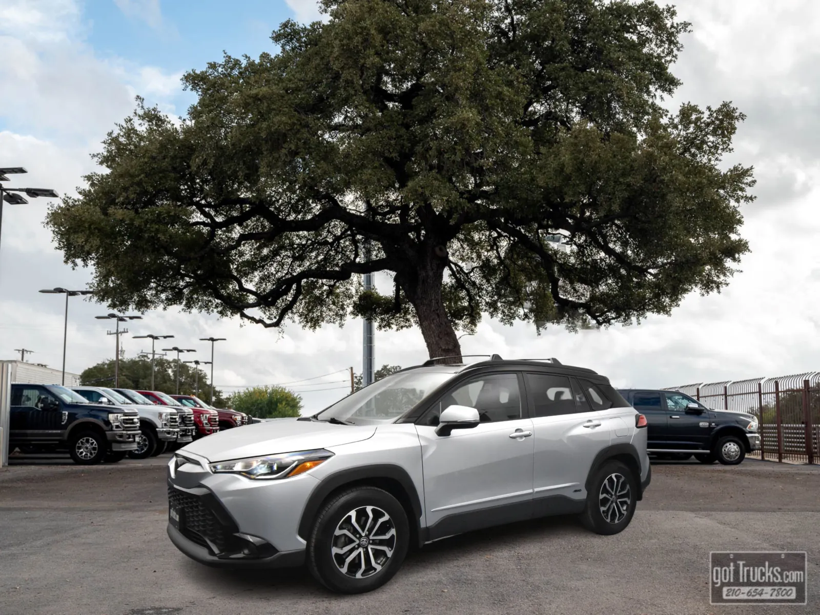 Silver 2024 Toyota Corolla Cross Hybrid S for sale in San Antonio, TX