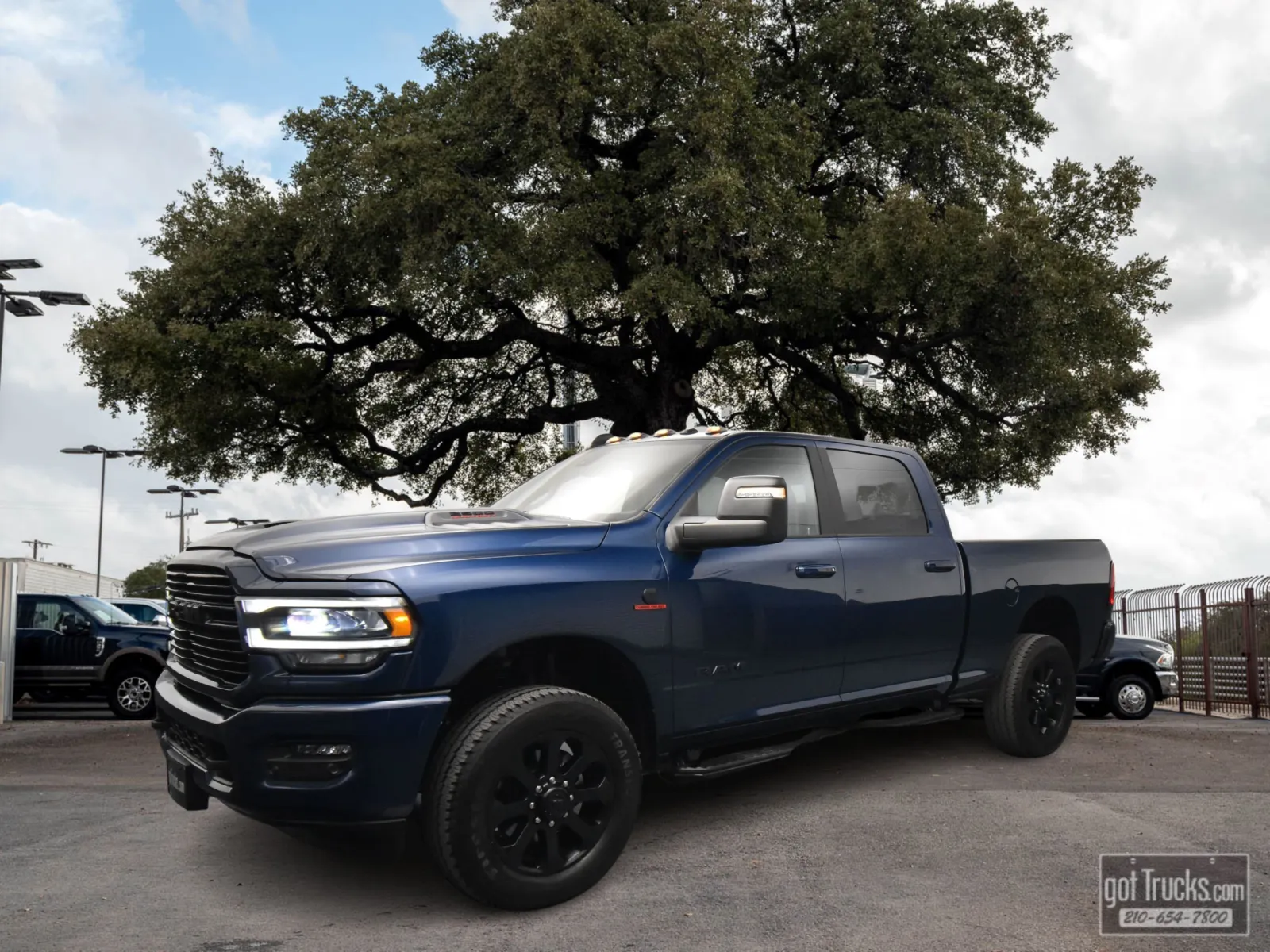 Blue 2024 Ram 2500 Laramie for sale in San Antonio, TX