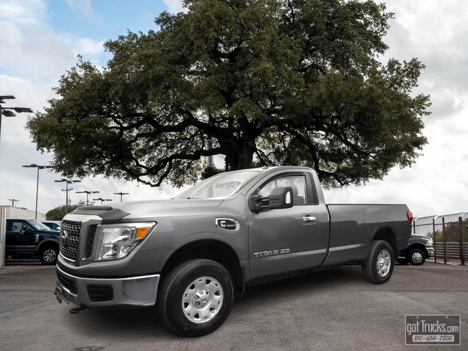 Gray 2017 Nissan Titan XD SV for sale in San Antonio, TX