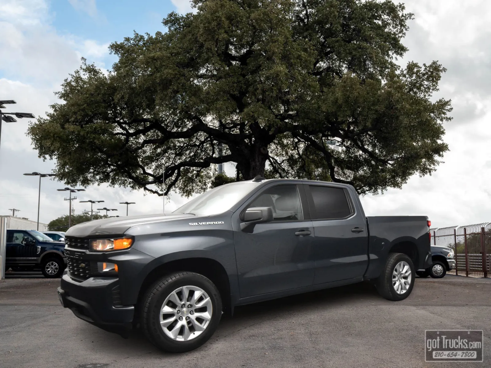 Gray 2022 Chevrolet Silverado 1500 LTD Custom for sale in San Antonio, TX