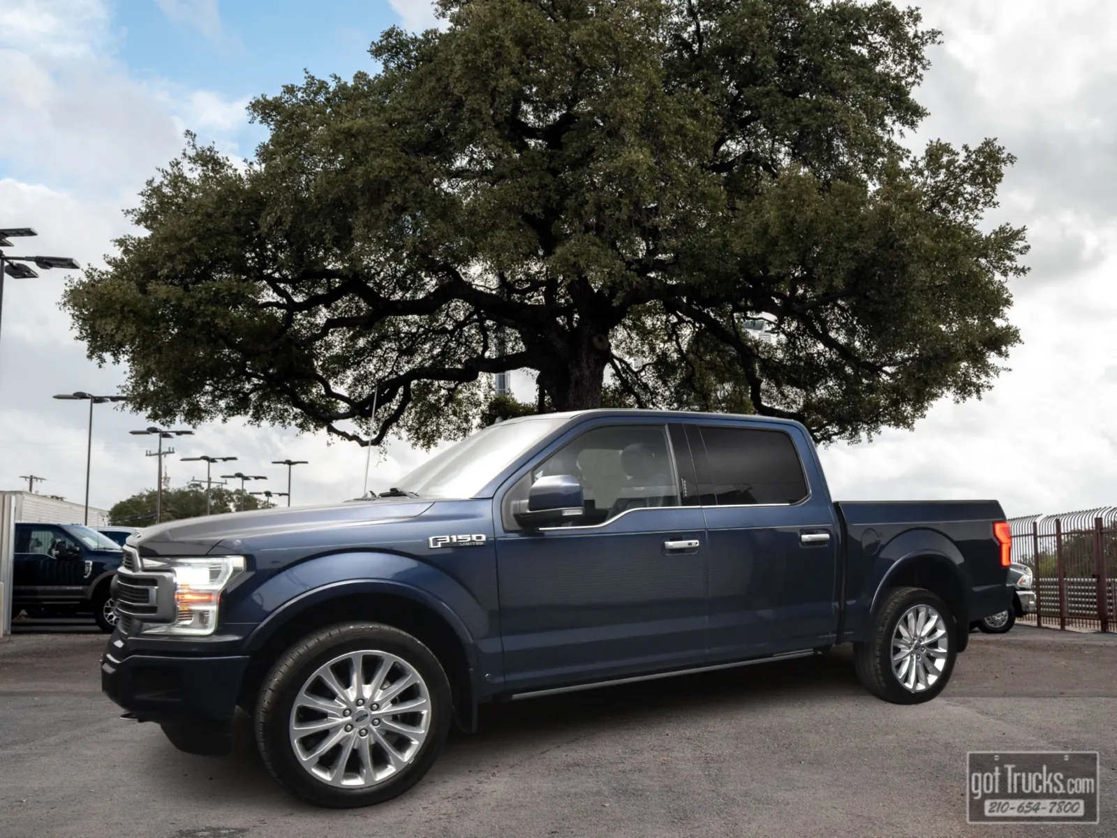 Blue 2018 Ford F-150 Limited for sale in San Antonio, TX